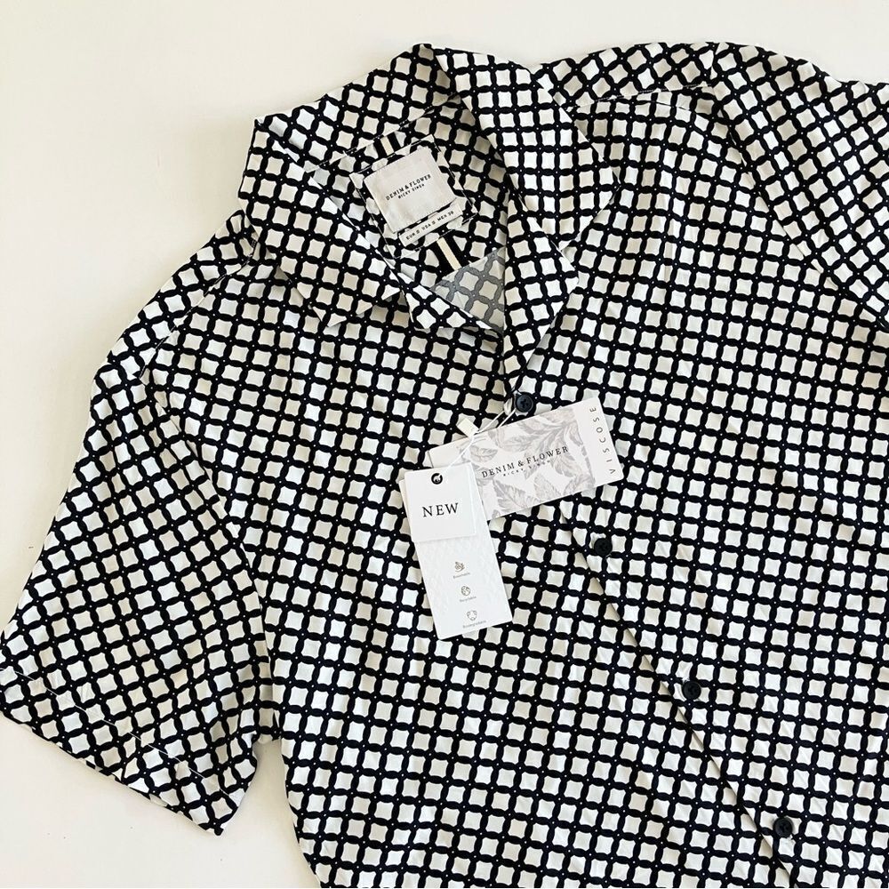 Denim & Flower Camp Shirt
